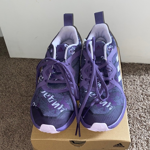 Adidas FortaRun X in Vibrant Purple - Picture 4 of 5